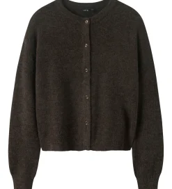 LMTD Cardigan - Strik - Noos - NlfLodet - Chocolate Brown