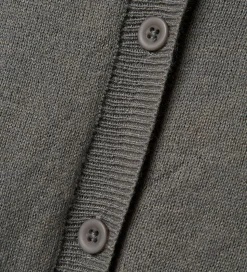 LMTD Cardigan - Strik - Sharkskin