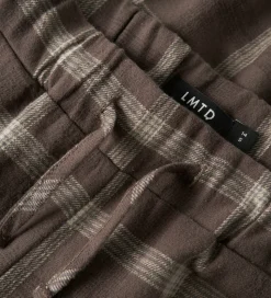 LMTD Natbukser - NlnHebes - Black Coffee