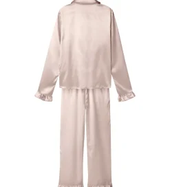 LMTD Pyjamas Set - Satin - NlfNightys - Crystal Pink