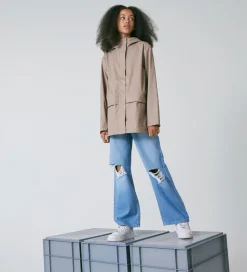 LMTD Regnjakke - NlnDry10 - Mocha Meringue