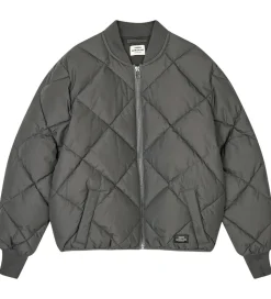 Mads Nørgaard Termojakke - Quiltet - Light Ripstop Harris - Asph