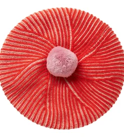 MarMar Baret - Strik - Uld/Bomuld - Alexo - Tomato Stripe