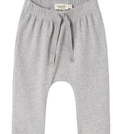 MarMar Bukser - Rib/Modal - Pico - Light Grey Melange