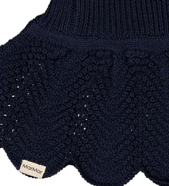 MarMar Elefanthue - Uld/Bomuld - 2-lags - Strik - Adalyn - Ink