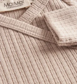 MarMar Heldragt m. Fødder - Pointelle - Rubello - Soft Beige
