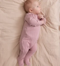 MarMar Heldragt m. Fødder - Modal - Rib - Rubetta - Soft Berry