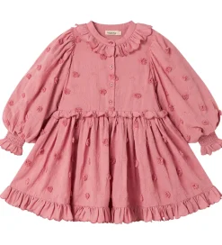 MarMar Kjole - Dipa - Pink Delight m. Blomster