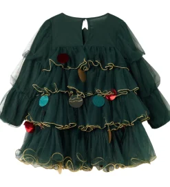 MarMar Kjole - Tyl - December - Dark Leaf