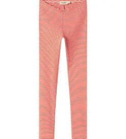 MarMar Leggings - Rib - Modal - Red Stripe