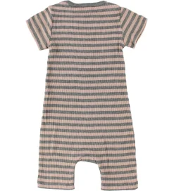 MarMar Sommerdragt - Rib - Rosa/Gråstribet