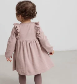 MarMar Strømpebukser - Rib - Mauve