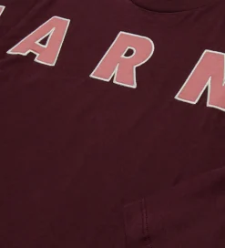 Marni Bluse - Berry Jam m. Logo