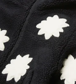 Marni Fleecejakke - Sort m. Hvid