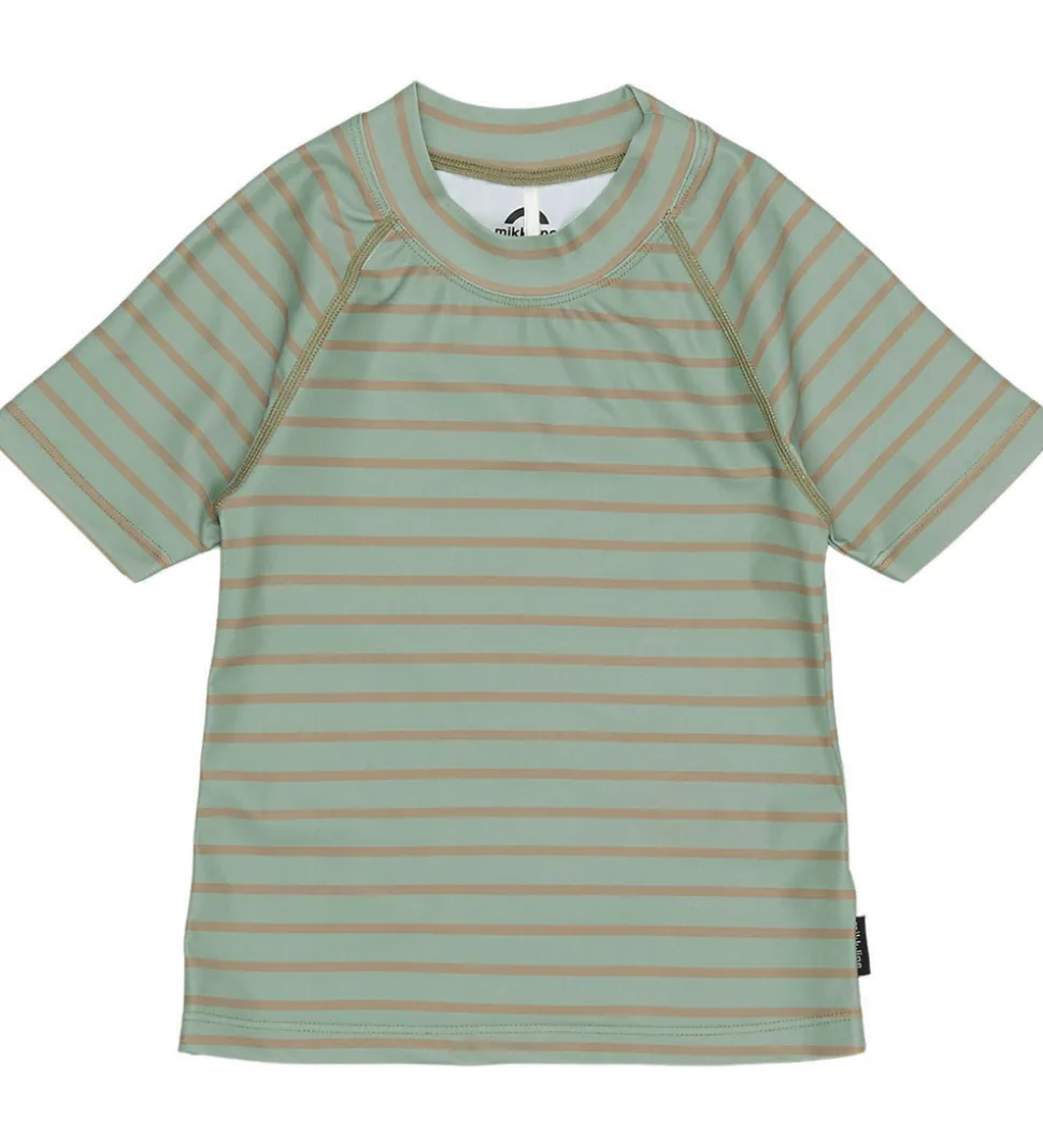 Mikk-Line Badebluse - UV50+ - Green Bay m. Striber