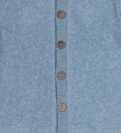 Mikk-Line Fleecetrøje - Faded Denim Melange