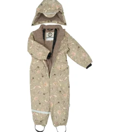 Mikk-Line Flyverdragt - PU - Recycled - Seneca Rock m. Print