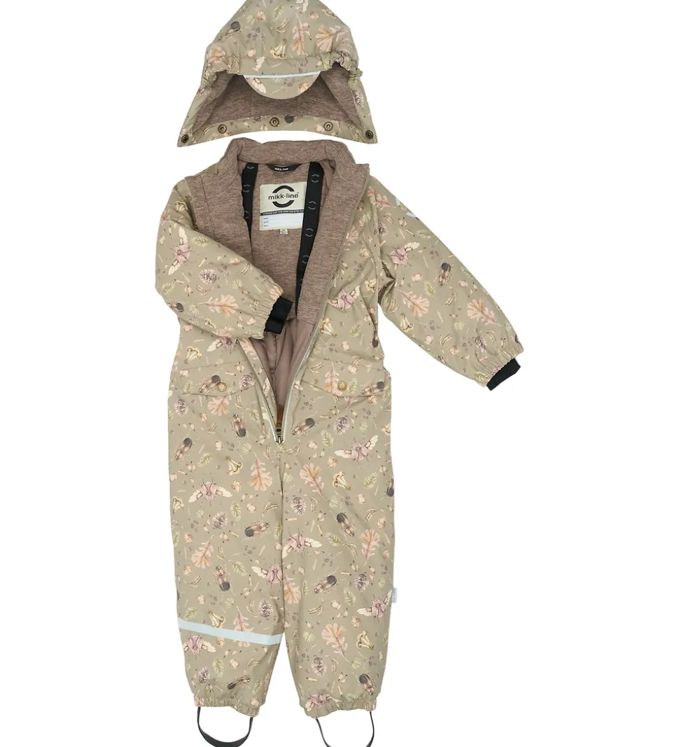 Mikk-Line Flyverdragt - PU - Recycled - Seneca Rock m. Print