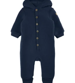 Mikk-Line Køredragt m. Hætte - Uld - Blue Nights