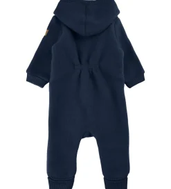 Mikk-Line Køredragt m. Hætte - Uld - Blue Nights