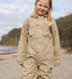 Mikk-Line Regndragt m. Fleece - Cornstalk m. Blade