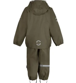 Mikk-Line Regntøj - Recycled - PU - Dusty Olive