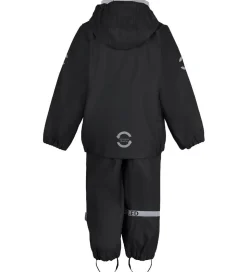 Mikk-Line Regntøj - Recycled - PU - Black