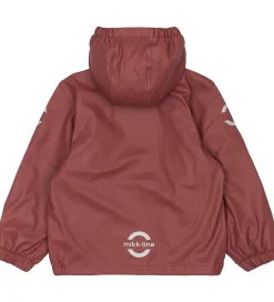 Mikk-Line Regntøj m. Fleece/Seler - PU - Recycled - Apple Butter