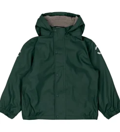 Mikk-Line Regntøj m. Fleece/Seler - PU - Recycled - Darkest Spro