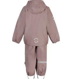 Mikk-Line Regntøj m. Seler - PU - Recycled - Adobe Rose