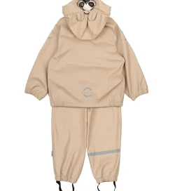 Mikk-Line Regntøj m. Seler - PU - Animal - Doeskin