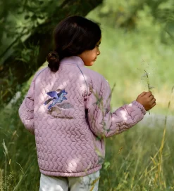 Mikk-Line Sommerjakke - Woodrose m. Enhjørning