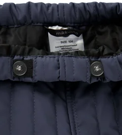 Mikk-Line Termobukser - Duvet - Coated - Blue Nights