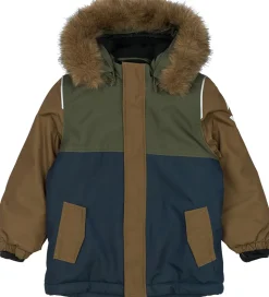 Mikk-Line Vinterjakke - Olive Night/Navy