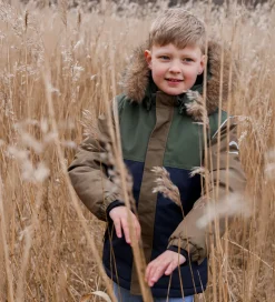 Mikk-Line Vinterjakke - Olive Night/Navy