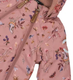 Mikk-Line Vinterjakke - Recycled - Burlwood m. Print