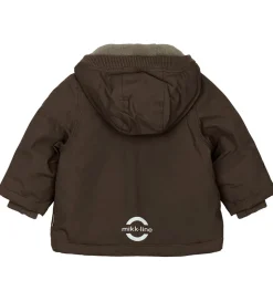Mikk-Line Vinterjakke - Solid - Raisin