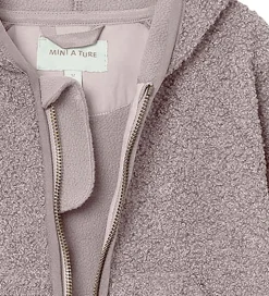 Mini A Ture Fleecejakke - MatLiff - Zinc Purple