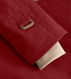 Mini A Ture Vinterjakke - MatWang Fleece - Red Merlot