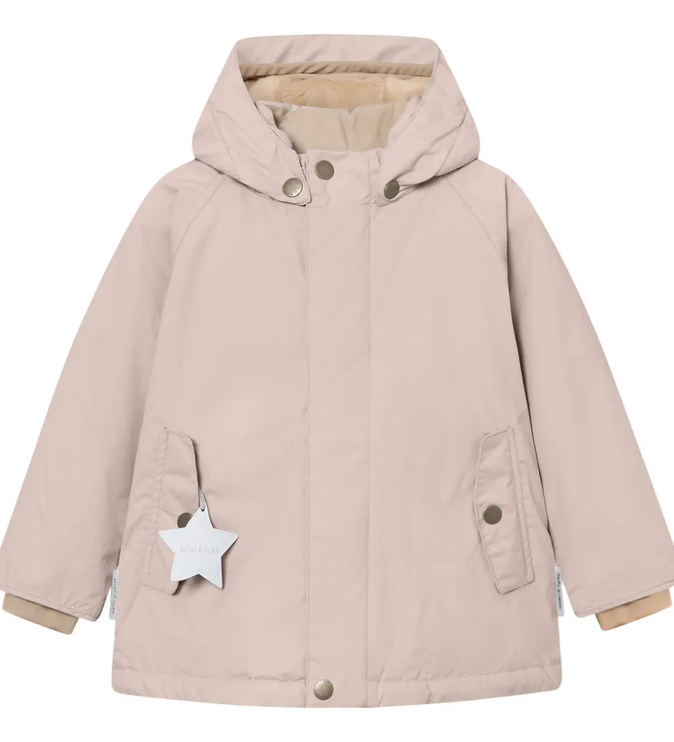 Mini A Ture Vinterjakke - MatWally Fleece - Cloudy Rose