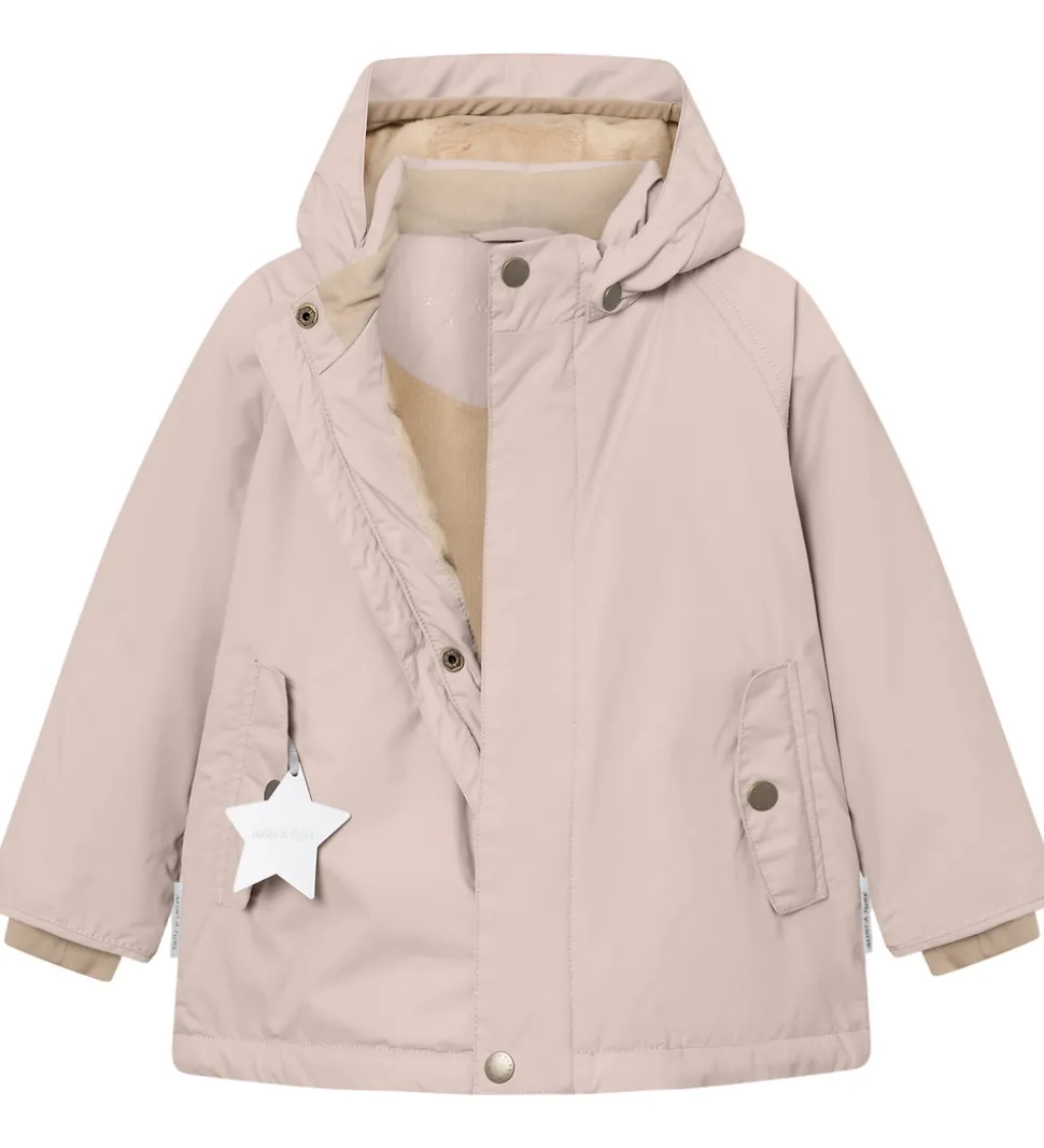 Mini A Ture Vinterjakke - MatWally Fleece - Cloudy Rose