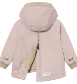 Mini A Ture Vinterjakke - MatBaby Wen Fleece Anorak - Cloudy Ros