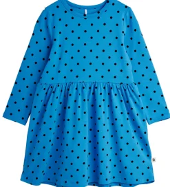 Mini Rodini Kjole - Polka Dots - Blå