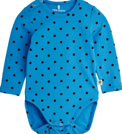 Mini Rodini Sæt - Leggings/Body l/æ - Polka Dots - Blå
