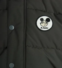 Mini Rodini Vinterjakke - Ritzratz Patch Puffer - Sort