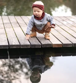 Minimalisma Cardigan - Inka - Uld - Gråmeleret