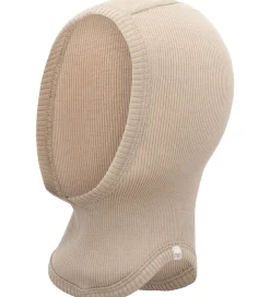 Minimalisma Elefanthue - 1-lags - Rib - Uld - Alephant - Beige