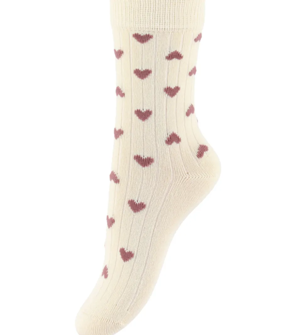 MiniPop Strømper - Bambus - 3-pak - Autumn Anemone mix