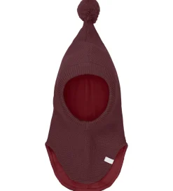 Minymo Elefanthue - 2-lag - Uld/Polyakryl - Catawba Grape