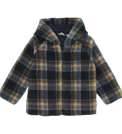 Minymo Fleecejakke - Parisian Night m. Tern